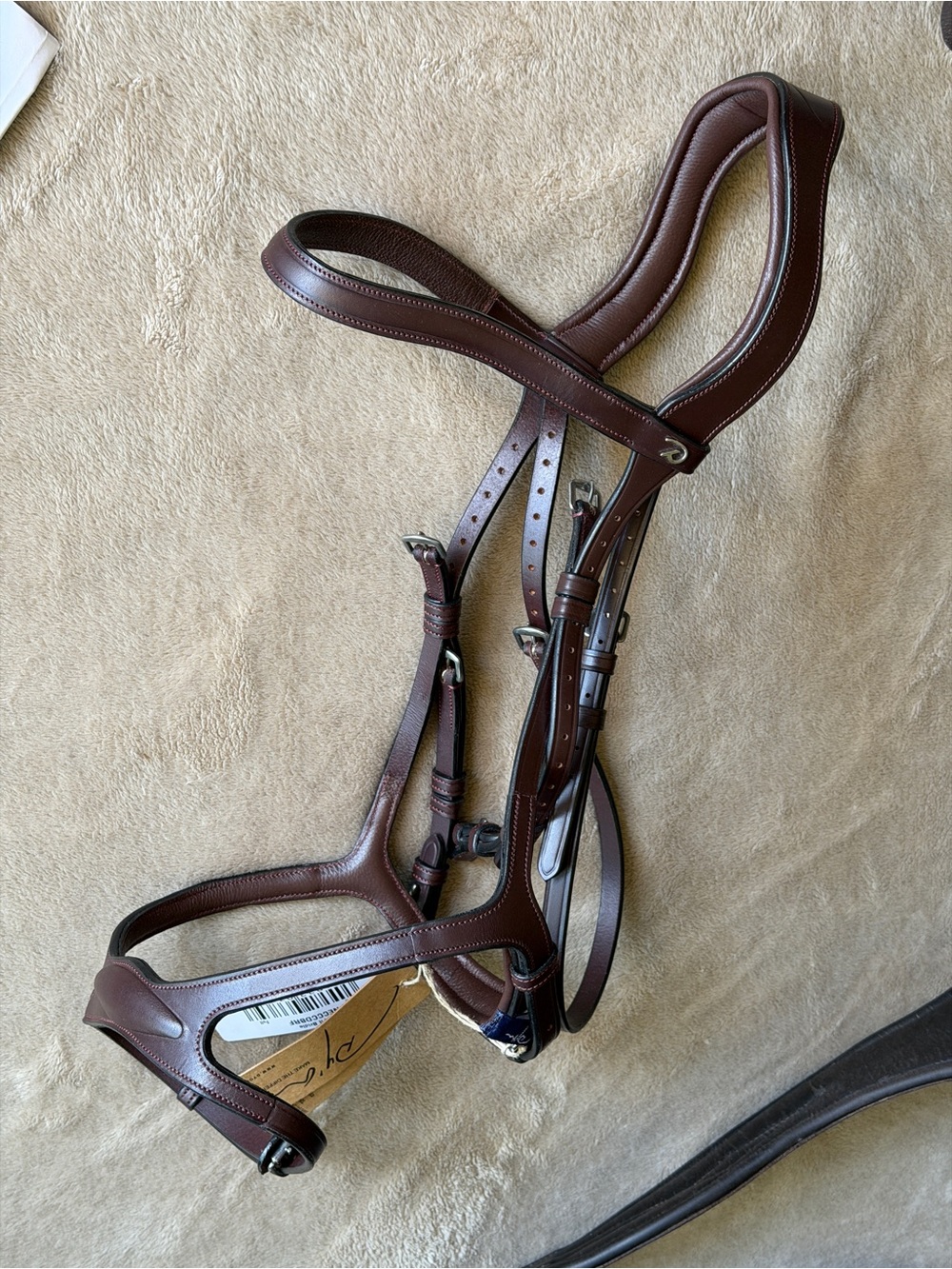 Dyon horse Bridle X-fit brown size full